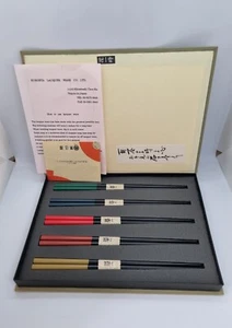 kuroeya Lackware Hana Essstäbchen 5er Set - Bild 1 von 6