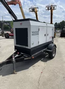 2018 Mobile Diesel Generator WACKER&NEUSON G50 38KW 3500HRS !! - Picture 1 of 6