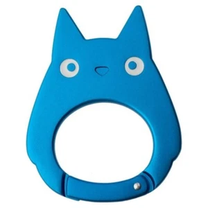 Studio Ghibli My Neighbor Totoro Face Moschettone Medium Totoro NUOVO dal Giappone - Foto 1 di 4