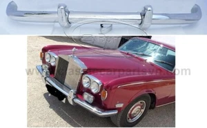 Rolls Royce Silver shadow 1 front bumper polished like chrome new - Picture 1 of 3