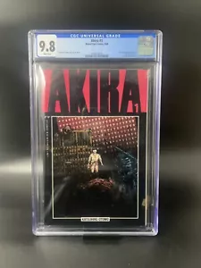 AKIRA #1 - CGC 9.8 - Otomo 1ST PRINT Tetsuo Epic Anime 1988 SHARP HIGH GRADE - Picture 1 of 4