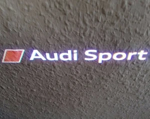 Audi A6 4F original Audi Sport Einstiegsleuchten mit Kabel Einstiegsbeleuchtung - Picture 1 of 8