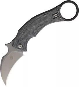 Fox Bastinelli BlackBird Karambit Black Micarta Folding Bohler N690 Knife 591MB - Picture 1 of 2