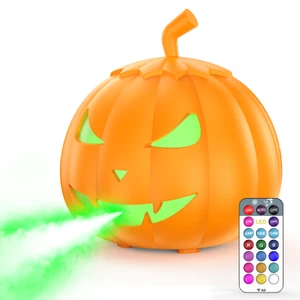 Máquina de niebla de humo de calabaza 1000 W iluminación de escenario efecto LED RGB discoteca fiesta espectáculo - Imagen 1 de 15