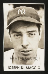 1936 JOE DIMAGGIO ROOKIE YEAR PHOTOGRAPH NEW YORK YANKEES PHOTO LICENSED ON BACK - Picture 1 of 2