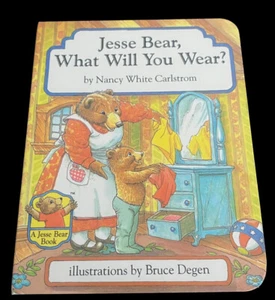 Jesse Bear Ser.: Jesse Bear, What Will You Wear? by Nancy White Carlstrom (1996, - Picture 1 of 14