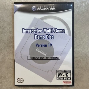 Mint Nintendo Gamecube 2004 Interactive Multi-Game Demo Disc v 19 - Picture 1 of 9