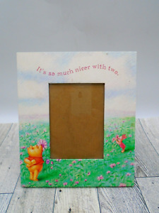 Disney SIMPLY POOH Winnie & Piglet "It's So Much Nicer With Two" Photo Frame 