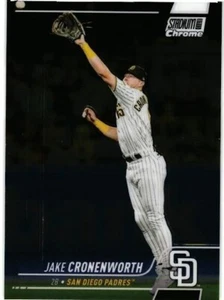 2022 TOPPS STADIUM CLUB CHROME # 146 - JAKE CRONENWORTH - SAN DIEGO PADRES - Picture 1 of 2
