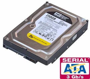 Western Digital WD2502ABYS RE3 250GB Interno Disco Duro 8,9 CM 3,5" 7200rpm V502 - Picture 1 of 1