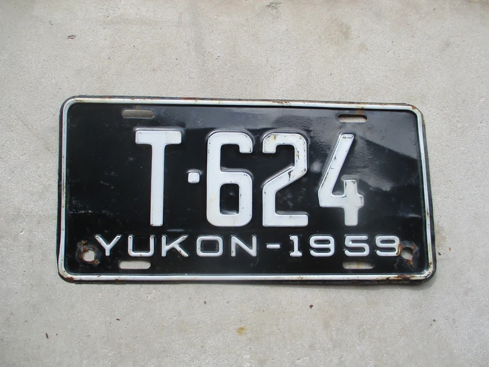 Canada 1959 Targa Yukon #T - 624 - Immagine 1 di 1