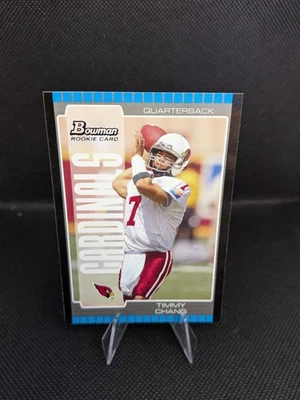 Timmy Chang RC - Arizona Cardinals 2005 Bowman Football # 194 - Image 1 of 2
