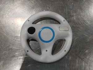 GOOD CONDITION Nintendo Wii Mario Kart Racing Wheel Adapter RVL-024 White - Picture 1 of 2