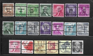 California Precancels - Long Beach Bureau Precancels - 20 61 bis 81 Artikel - Bild 1 von 1