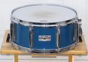 Yamaha Tour Custom 8000 Series SD865 - cobalt blue 14x6.5 Snare Drum - Picture 1 of 10
