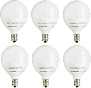LED G16.5 Light Bulb, 5 Watts (40W Equivalent), 350 Lumens, 90 CRI, Candelabra B - Picture 1 of 7