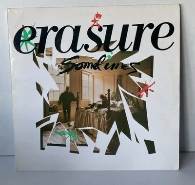 ERASURE Sometimes 1986 UK 3-track 12" vinyl single Vgc Free P&P - Image 1 of 4