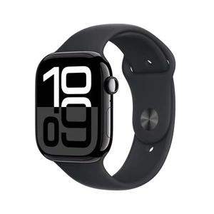 Apple Watch Series 10 MWWP3AM/A 46MM Jet Black S/M - Photo 1 sur 10