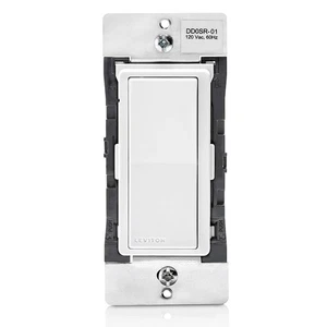 Leviton Decora Smart Three Pole Remote Smart-Enabled Switch White 1 pkb - Picture 1 of 7