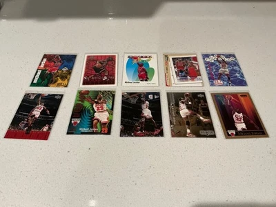 🔥🔥🔥LOTE DE 10 TARJETAS MICHAEL JORDAN🔥🔥 Foto 1 de 2
