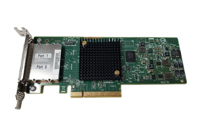 LSI SAS9207-8e H3-25513-00D 8-Port 6GBps PCI-e x8 HBA Half Height - Image 1 of 4