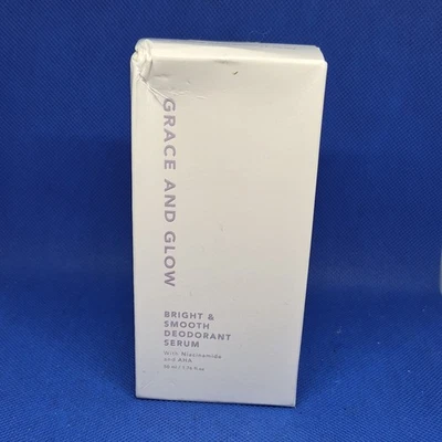 (1p) Suero desodorante suave Grace and Glow 50 ml niacinamida brillante y suave + AHA  Foto 1 de 4