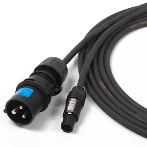Cavo in gomma resistente 16amp Plug to powerCON TRUE1 (3x1,5mm) H07RN-F - Foto 1 di 1