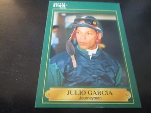 julio garcia (horse jockey - journeyman) 1991 horse star card #95 nr/mint - Picture 1 of 1