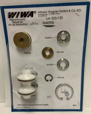 Kit de sellado de piezas de reparación de bomba pulverizadora WIWA OR# 0640900 0640899 hecho en Alemania Foto 1 de 4