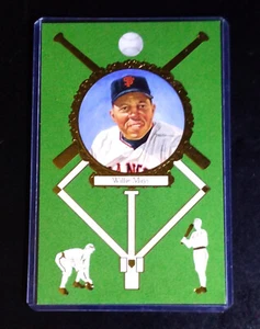 Cartolina Willie Mays Master Works Perez Steele 13 San Francisco Giants HOF MINT - Foto 1 di 2