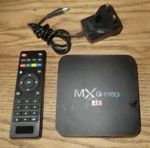 MXq PRO 4k 8GB storage Android TV Box / internet Streamer - Picture 1 of 10