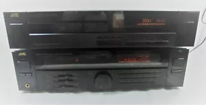 Receptor estéreo digital JVC RX-201BK FM/AM y reproductor de discos compactos XL-131BK-Paquete - Imagen 1 de 23