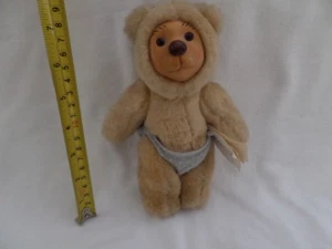Vintage 1990 Raikes Bears Ben 6 Zoll Gelenkbär mit Etikett - perfekt! - Bild 1 von 5