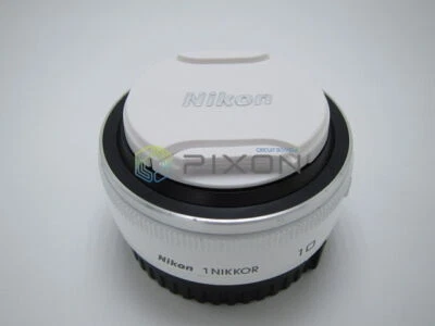 Compatibilidad Nikon 1 NIKKOR 10mm f/2.8 Lente Blanco Original ParaJ1 J2 J3 J4 J5 V1 - Imagen 1 de 4