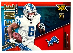 Panini XR D'Andre Swift 2020 lámina naranja paralelo radiocontrol Xtreme SP #/49 Lions Rookie - Imagen 1 de 3