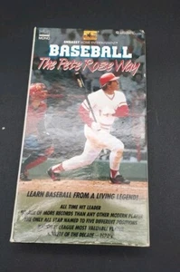 Rare Baseball VHS The Pete Rose Way MLB Cincinnati Reds Rare Screening Copy Only - Picture 1 of 6