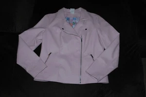 Rosa Sailor Moon Kunstleder Damen XL Jacke - Bild 1 von 5