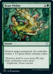 MTG - BEAST WITHIN - Forgotten Realms Commander (U) - Picture 1 of 1