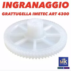 INGRANAGGIO IN NYLON RINFORZATO PER GRATTUGELLA IMETEC ART 4300 - Bild 1 von 5