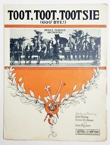 1922 Toot, Toot, Tootsie (Goo' Bye!) Spartiti Leo Feist - Foto 1 di 3