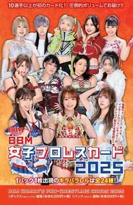 2025 BBM Women's Pro Wrestling Box 18 Packs Cards Sealed PSL Free Shipping JP - Picture 1 of 13