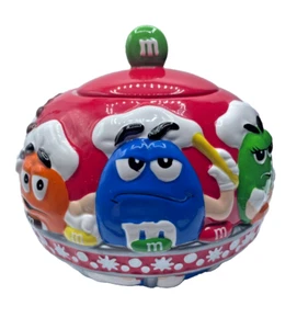 Vintage M&M Advertising Galerie 2003 Cooking Line Candy Cookie Jar - Picture 1 of 14