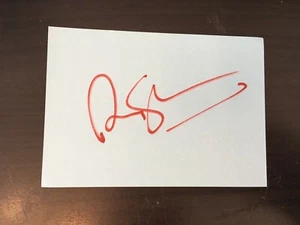 ANDREW STRAUSS - GRANDE CRICKETER INGLESE - OTTIMA PAGINA ALBUM FIRMATA - Foto 1 di 1