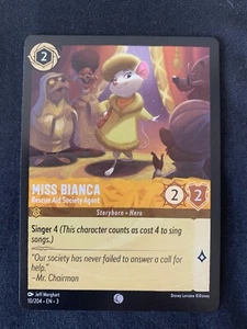 Disney Lorcana Into the Inklands Miss Bianca Common NON-FOIL 10/204 - Picture 1 of 1