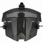 Tactical Airsoft SPT Mesh Sparta Mask Helmet for War Game Shooting UK