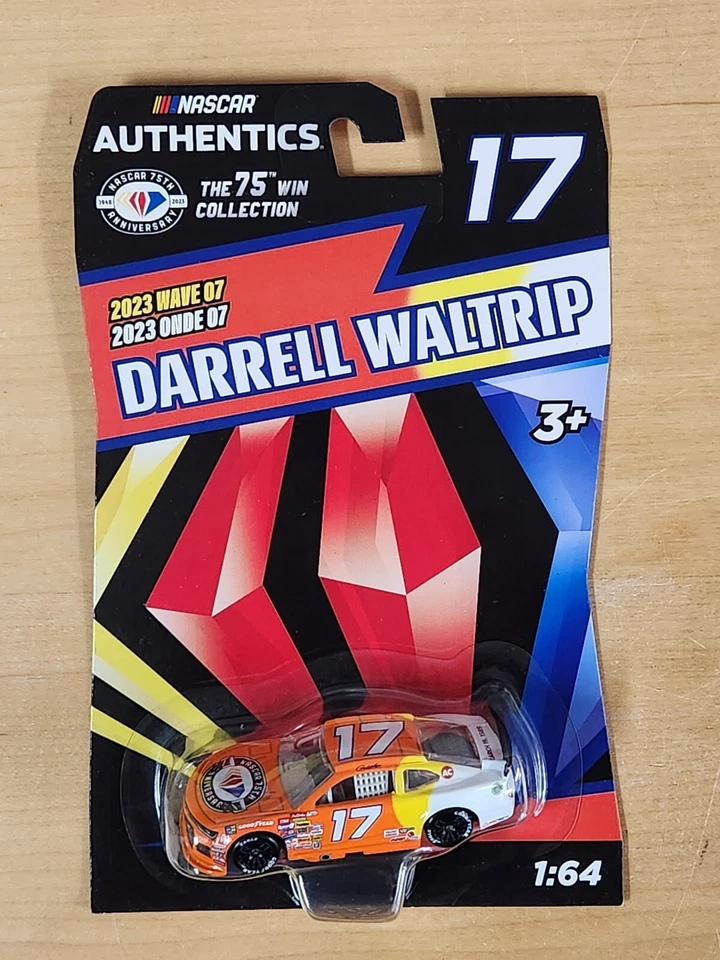 2023 Wave 7 Darrell Waltrip Camaro 75th Win Anniversary 1/64 NASCAR Authentics - Image 1 of 1
