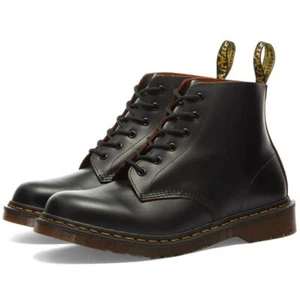 Dr. Martens Vintage 101 Boot Quilon Made In England Black - Picture 1 of 12
