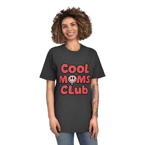 Cool Moms Club Women's T-Shirt, Unisex Faded Shirt, Gift for Mom, Mother's Day - Picture 1 of 18