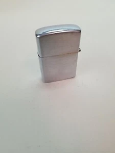 Vintage Blue Shield Lighter Silver Color Solid Japan - Picture 1 of 12