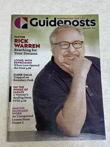Guideposts Magazine AugSep 2024 Rick Warren Living With Depression PTSD Marriage - Picture 1 of 1